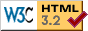  [ Valid HTML 3.2! ] 